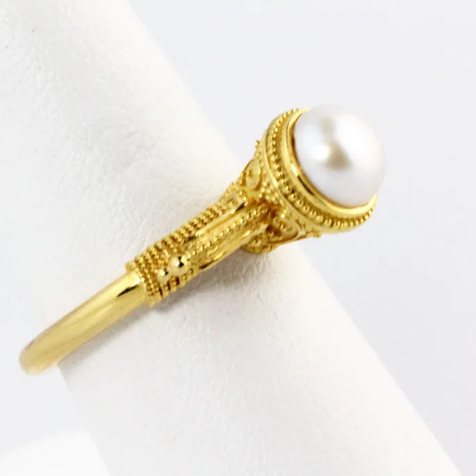 Seal of Artemis Gold Ring