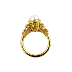 Seal of Artemis Gold Ring