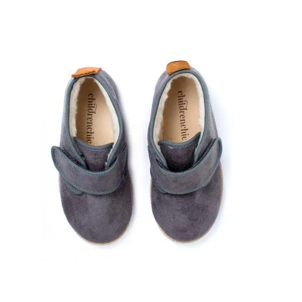 Suede McAlister Booties in Grey