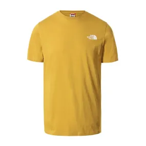 T-shirt The North Face Simple Dome Giallo Senape