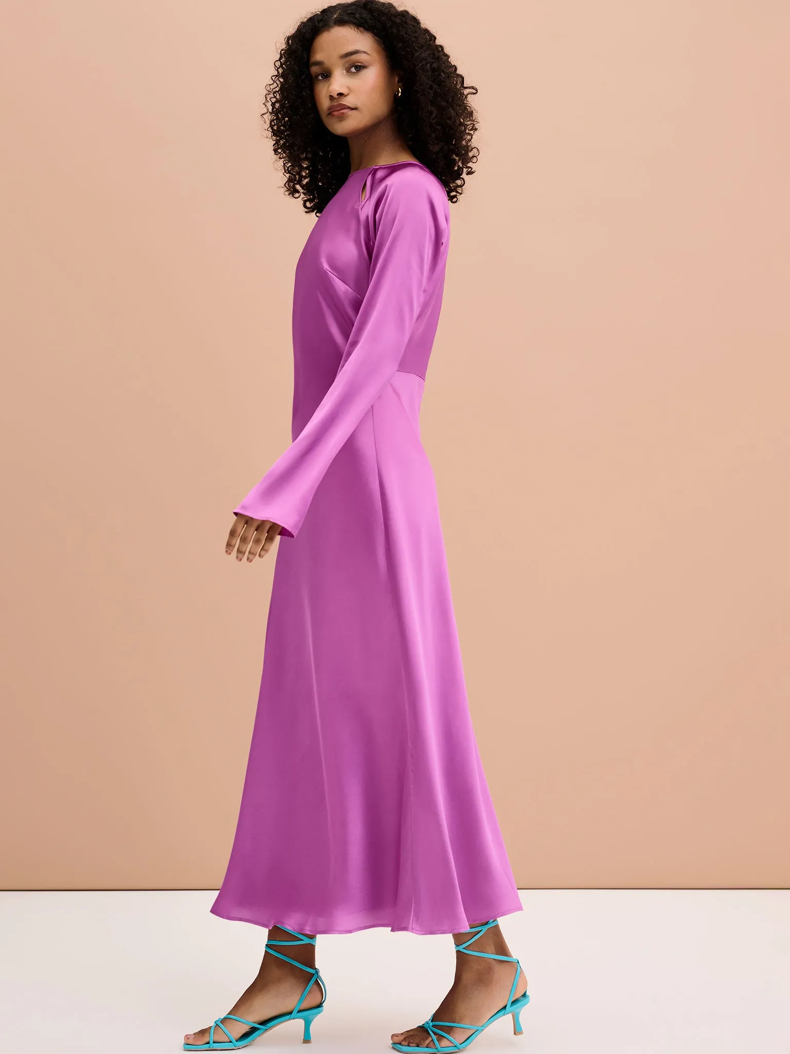 Tallulah Dress in Violet