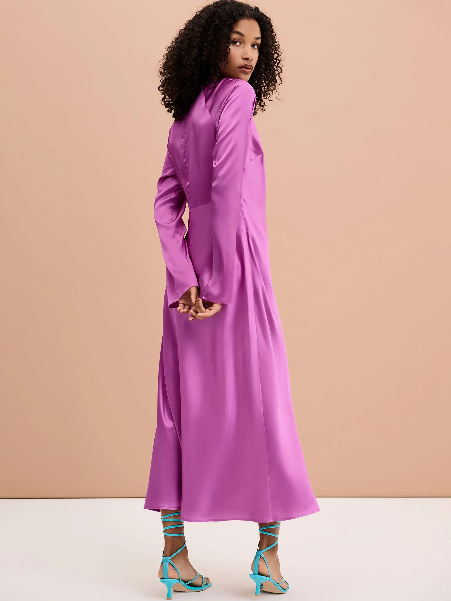 Tallulah Dress in Violet