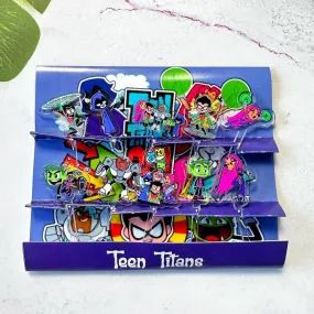 Teen Titans Acrylic Food Picks