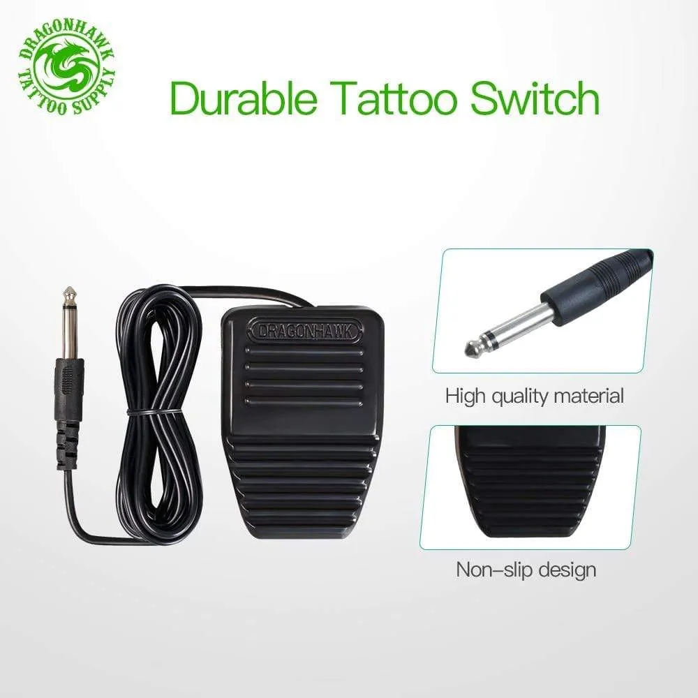 Two Stoke Length Mast Magi Makeup Rotary Tattoo Machine Pen LCD Power Supply Kit with Silicone Case Cartridge Needle Set