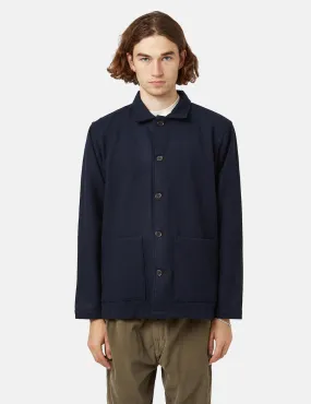 Universal Works Easy Overshirt - Navy Blue